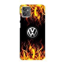 Чехол "Фольксваген" для Motorola MOTO G32 – Огненный Лого