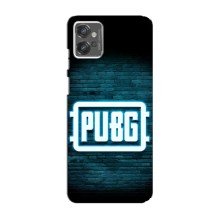 Чехол PUBG для Мото G32 (AlphaPrint) (Лого PUBG)