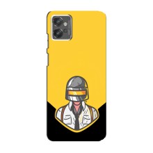 Чехол PUBG для Мото G32 (AlphaPrint) (Пабг в шлеме)