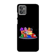 Чехол Амонг Ас для Motorola MOTO G32 (AlphaPrint) (Амонг-ас)