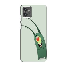 Чехол с картинкой "Одноглазый Планктон" на Motorola MOTO G32 (Милый Планктон)
