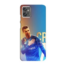 Чехол Криштиану Роналду для Motorola MOTO G32 (AlphaPrint) (CR7 Real)