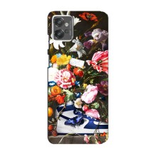 Чехол для Motorola MOTO G32 - с принтом Найк (AlphaPrint) (Стиль Найк)