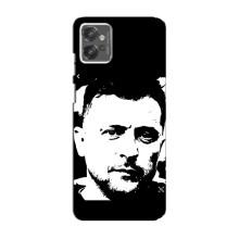 Чехол для Motorola MOTO G32 (AlphaPrint - с принтом Зеленского)