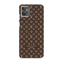 Чохол Стиль Louis Vuitton на Motorola MOTO G32 (Фон Луі Віттон)