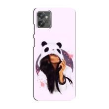 Чехол Стильные девушки на Motorola MOTO G32 (В пижаме)