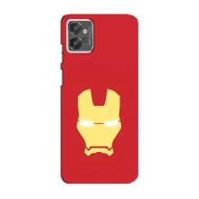 Чехол Супергерой Железный человек на Motorola MOTO G32 – Man