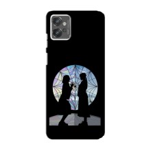 Чехлы Венсдей на Motorola MOTO G32 Уэнсдей (AlphaPrint) (комната Уэнздей)