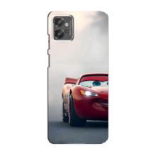 Силиконовый чехол Маквин для Motorola MOTO G32 – Маквин на трасе