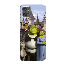 Чехол с мультфильмом Шрек на Motorola MOTO G32