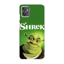 Чехол с мультфильмом Шрек на Motorola MOTO G32 – Шрек