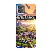 Чехол с картинками Майнкрафт для Мото G32 – Minecraft