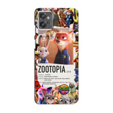 Чехол Зоотрополіс на Motorola MOTO G32 – Коллаж Зоо