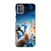 Чехол с принтом Фантастическая четверка для Motorola MOTO G32 – Герои Фантастической четверки