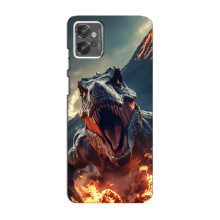 Чохол з картинкою 'Хижаки' для Motorola MOTO G32 – Динозавр