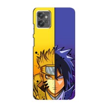 Купить Чохли на телефон з принтом Anime для Моторола Мото джі 32 – Naruto Vs Sasuke