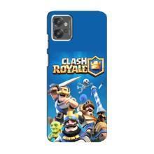 Силіконовий Чохол (атрибутика Клеш Роял) для Motorola MOTO G32 – Клеш Король