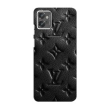 Текстурный Чехол Louis Vuitton для Моторола Мото джи 32 (Черный ЛВ)