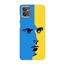 Украинские Чехлы для Motorola MOTO G32 с картинкой УПА (AlphaPrint) (Степан Бандера)