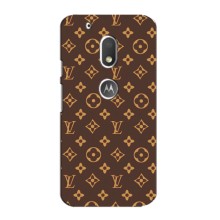 Чехлы Луи Витон для Motorola MOTO G4 Plus (AlphaPrint - LOUIS VUITTON) (фон LOUIS VUITTON)