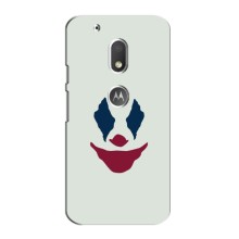 Чехлы с картинкой Джокера на Motorola Moto G4 Plus – Лицо Джокера