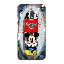 Чехол Disney Mouse Motorola MOTO G4 Plus (PREMIUMPrint) – Американский Маус