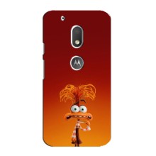 Чехол Головоломка для Motorola MOTO G4 Plus - (AlphaPrint) (Тревожность)