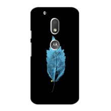 Чехол с картинками на черном фоне для Motorola Moto G4 Plus