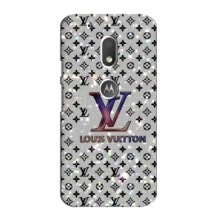 Чехол Стиль Louis Vuitton на Motorola Moto G4 Plus (Яркий LV)