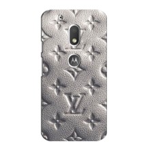 Текстурный Чехол Louis Vuitton для Мото Джи 4 Плюс – Бежевый ЛВ