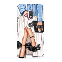 Силиконовый Чехол на Motorola Moto G4 Plus с картинкой Стильных Девушек – Мода
