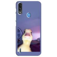 Бампер з принтом Меми для Motorola E7 Power – Качка