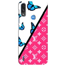 Брендновые Чехлы для Motorola E7 Power - (PREMIUMPrint) (Мода LV)