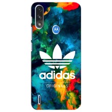 Чохли Адидас для Motorola E7 Power (AlphaPrint) (Яскравий Адідас)