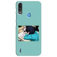 Чехол с персонажами АНИМЕ на Motorola E7 Power – Аканэ Тэндо