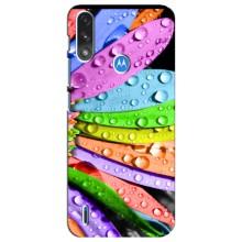 Чехлы (ART) Цветы на Motorola E7 Power (VPrint) (Семиквітка)