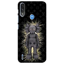 Чехлы для Motorola E7 Power - Bearbrick Louis Vuitton (PREMIUMPrint) (Bearbrick LV)