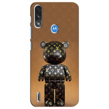 Чехлы для Motorola E7 Power - Bearbrick Louis Vuitton (PREMIUMPrint)