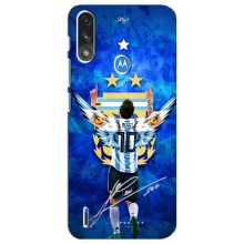 Чохли для Motorola E7 Power (Leo чемпіон) (AlphaPrint) (Мессі збірна)