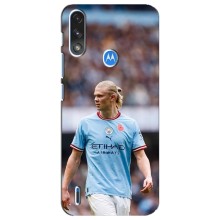 Чохли з принтом на Motorola E7 Power Футболіст (Ерлинг Холанд)