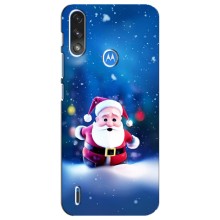 Чехлы на Новый Год Motorola E7 Power (Маленький Дед Мороз)