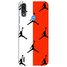 Чохли для Motorola E7 Power - з картинкою JORDAN (AlphaPrint) (Лого Джордан)