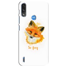 Чохли з картинкою Лисичка для Motorola E7 Power (VPrint) (Дівчинка Лиса)