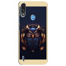 Чехлы с принтом СОВЫ для Motorola E7 Power – Стильная Сова