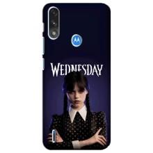 Чехлы с принтом Уэнсдей на Motorola E7 Power – Wednesdey