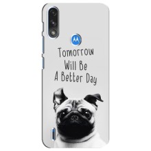 Чохли з собаками для Motorola E7 Power (VPrint) (Смішний Мопс)
