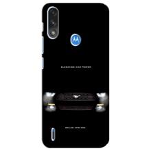 Чехлы с тематикой "Крутые машины" на Motorola E7 Power – Черный Land Rover
