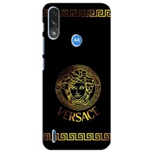 Чехлы VERSACE для Моторола Е7 Пауэр (PREMIUMPrint) (Logo Versace)