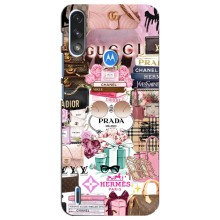 Чохол (Dior, Prada, YSL, Chanel) для Motorola E7 Power (Брендb)