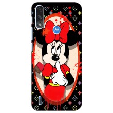 Чехол Disney Mouse Motorola E7 Power (PREMIUMPrint) (Минни Маус ЛВ)